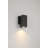 Arena 70 Wall Sconce, 10W, Black Finish