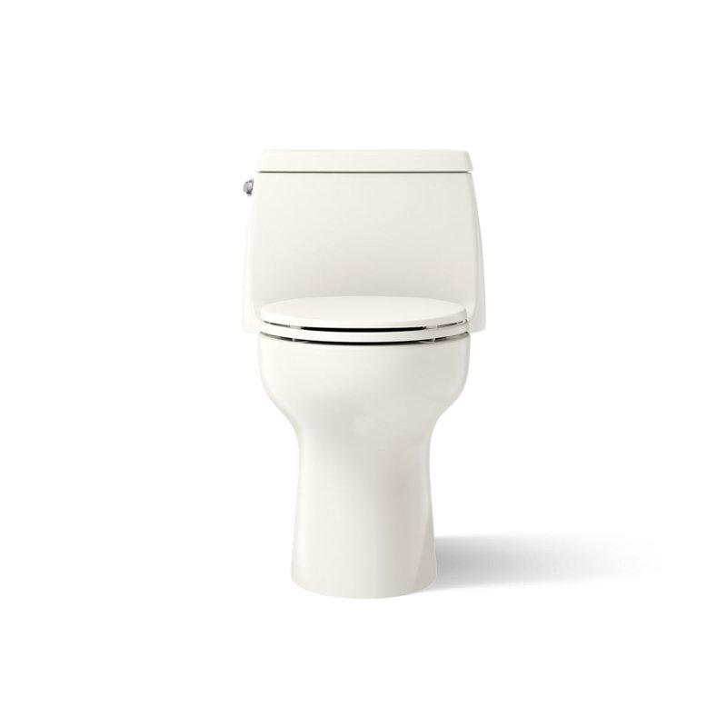 Santa Rosa One-Piece Compact Elongated 1.6 Gpf Toilet With Revolution 360 Swirl Flushing Technology, Beige