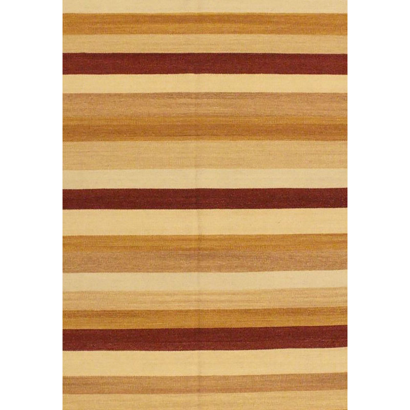 Tapis de zone rayée orange Vallejo