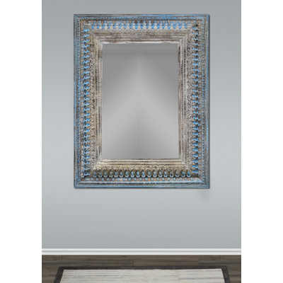 Keepler Wood Rectangle Wall Mirror