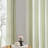 Grommet Linen Semi-Sheer Striped Curtains-517036139-517036149