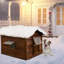 Solid Wood Dog House-510882818