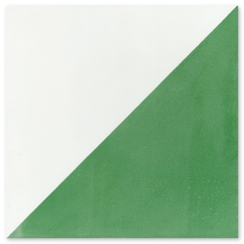 Man Overboard 8" x 8" Cement Wall & Floor Tile, Green & White