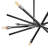 Archer 6-Light Sputnik Articulating Single Tier Chandelier-1206510174-1206510163