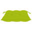 Chaise de patio en teck avec coussins Dorathy-63608689