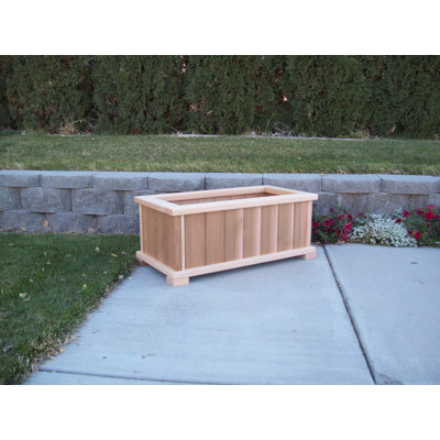 Bunceton Handmade Wood Planter Box