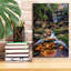 «Elakala Upper Falls» par Rick Berk, art mural sur toile, 18 x 26 po-1012892276