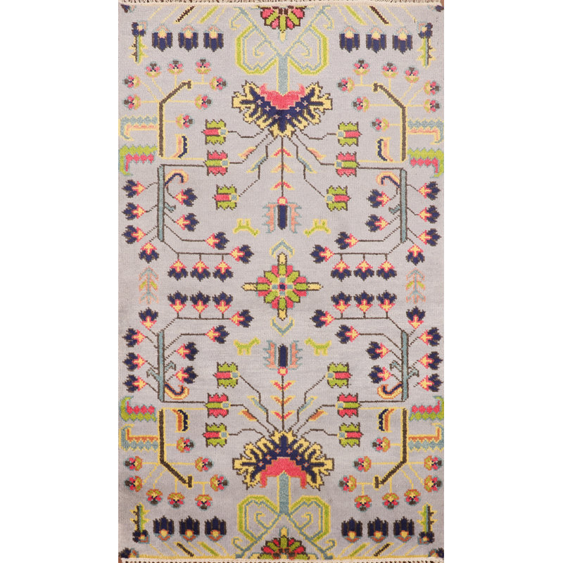 Tapis indien en laine fait à la main Ziegler 3 x 5