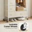 CD007 80cm Rolling Portable Wardrobe-125083445