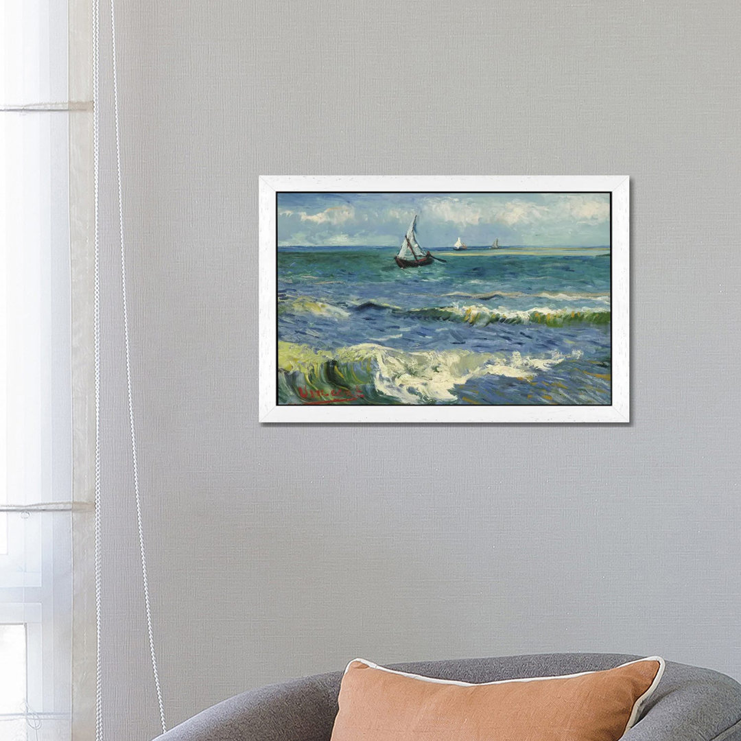 Seascape Near Les Saintes Maries De La Mer by Vincent Van Gogh - Painting on Canvas