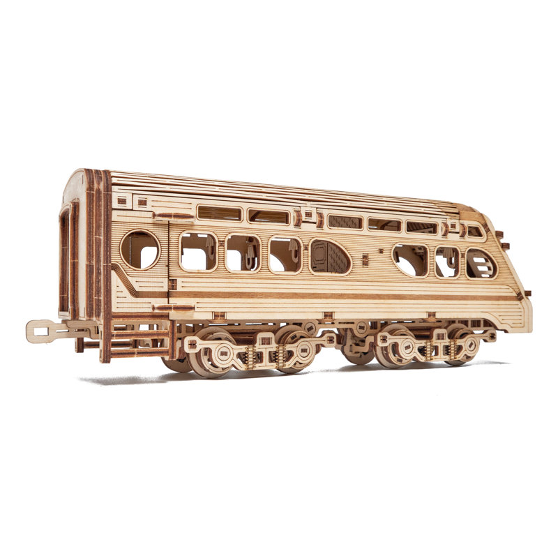 Wood Trick Atlantic Express Wooden 3D Mechanical Model Kit Puzzle