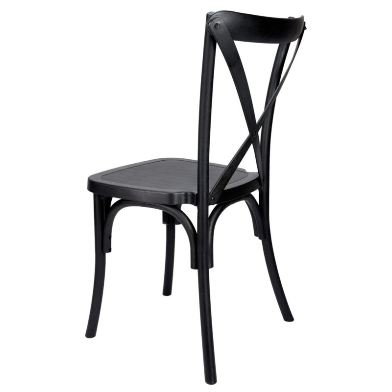 Crossback Chair ToughResin By Chivari, Black