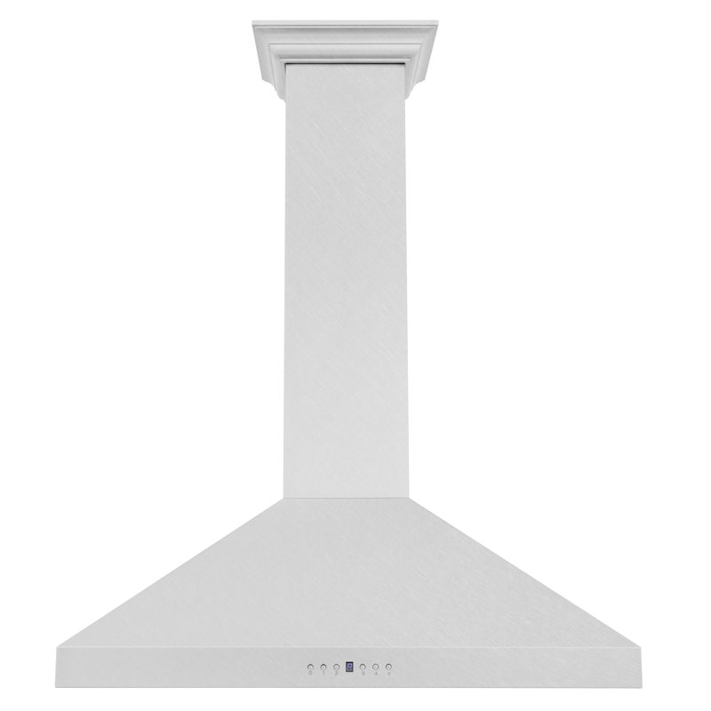 Hotte murale convertible ZLINE en acier inoxydable satiné à fixation murale 30 po ZLINE (8KL3S-30), 36"