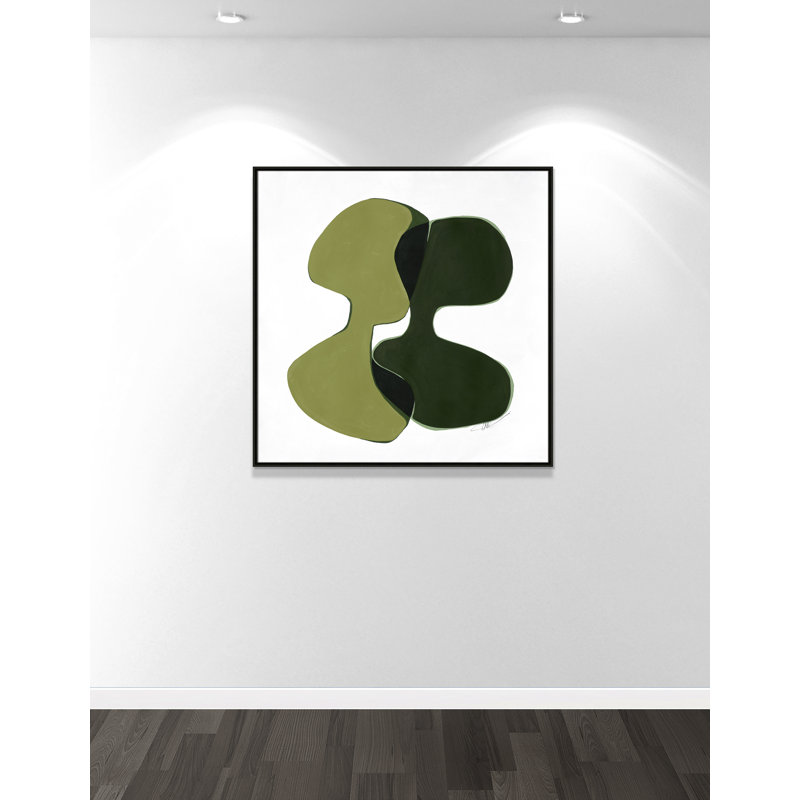Unity I Print by , Espresso, 41.5" H x 41.5" W