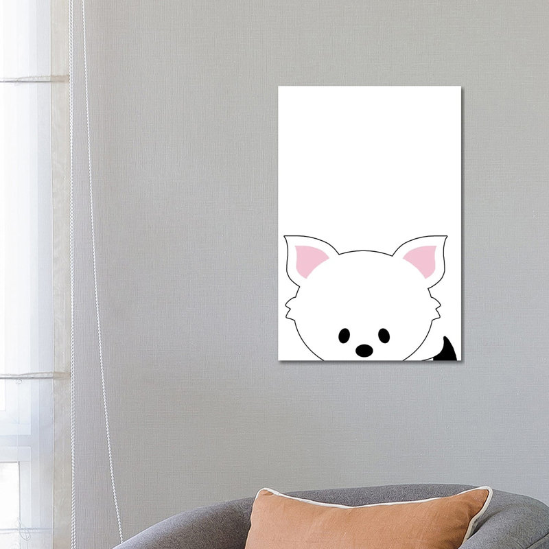 Peekaboo II by Anna Quach - Wrapped Canvas Print