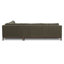 Canapé modulaire en chenille luxueux de 116 po Zyon-126400249