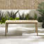 Table de salle à manger en bois massif Annily avec chaises Hamber - Design rustique moderne-105300774