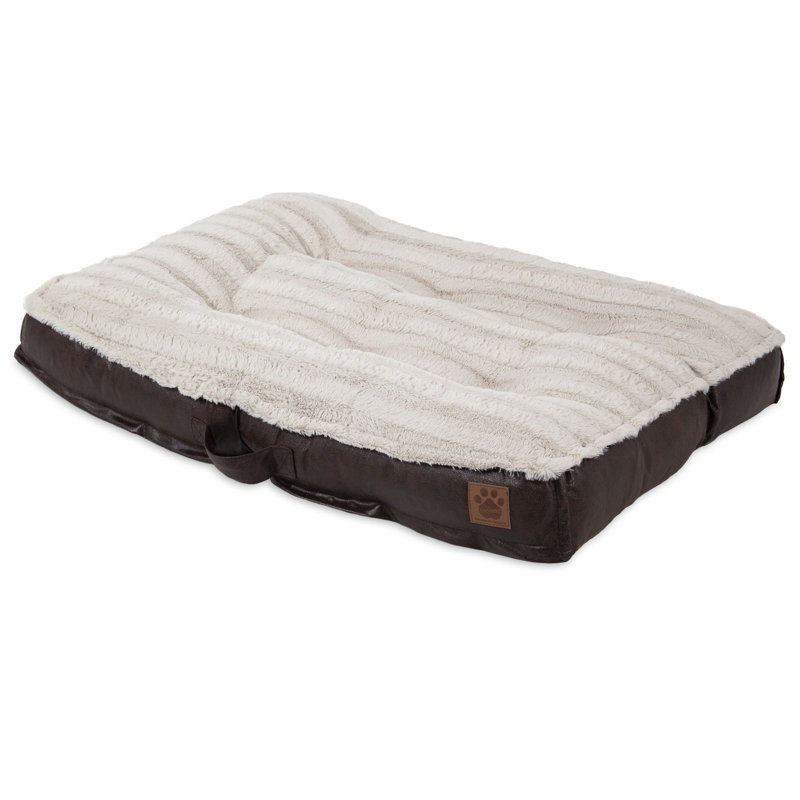 Faux Leather Pet Bed