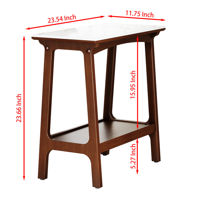 End Table With Shelf