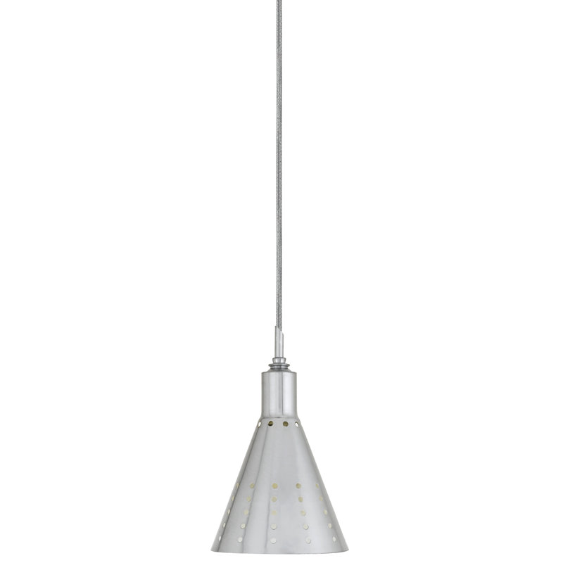 Luminaire suspendu conique à 1 lumière Cearfoss, Acier