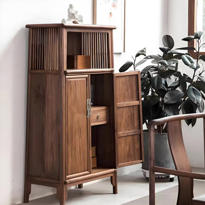 Chinese Aesthetic Zen Accent Cabinet