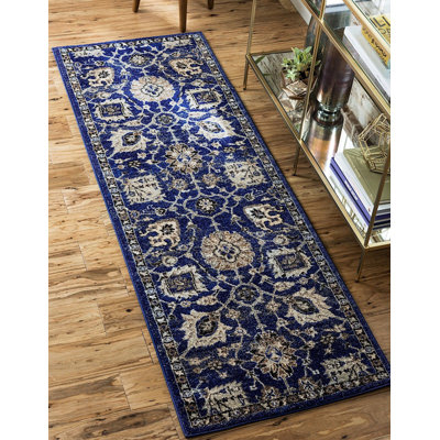 Tapis oriental bleu / beige Kasha