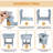 Utility Sink Laundry Tub For Washing Room, Plastic Freestanding Utility Sink With Stainless Steel Faucet