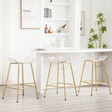 26" Counter Stool With Metal Frame