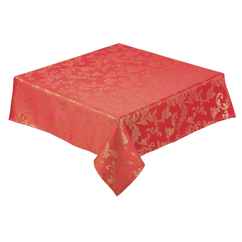 Jacobean Tablecloth, Red