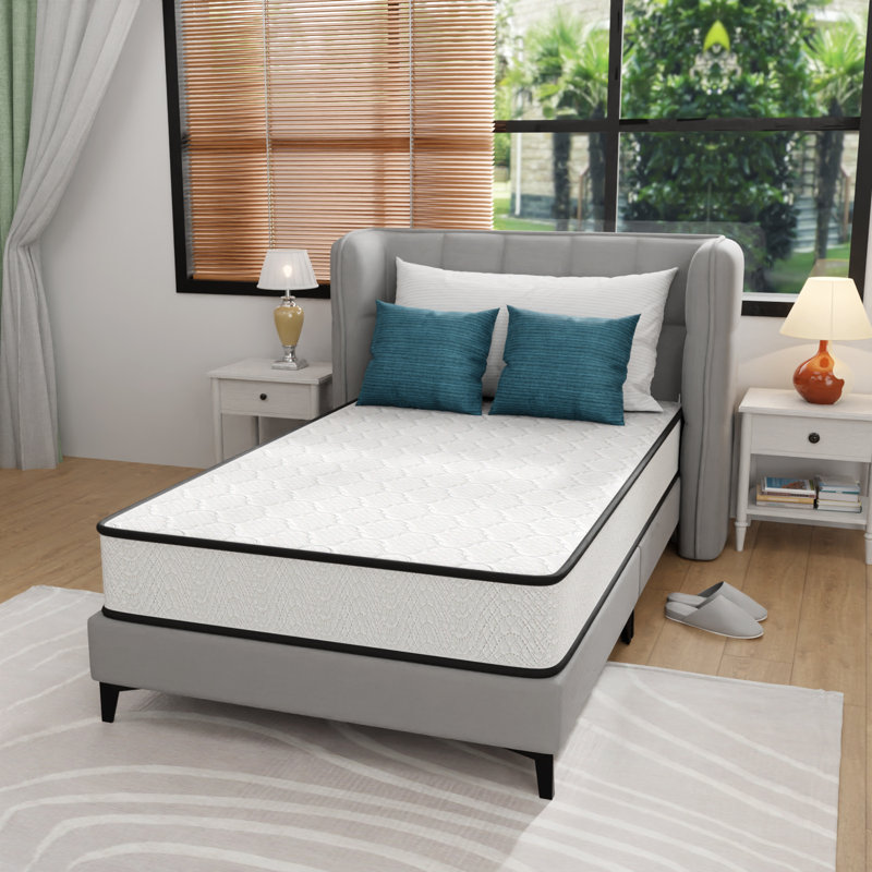Scheinman FDW Firm Memory Foam Mattress, Twin, Standard Profile (8”)