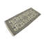 Tapis unique en laine noué à la main de style années 2000 de 2 pi 3 po x 4 pi 10 po noir / brun / beige Kandice