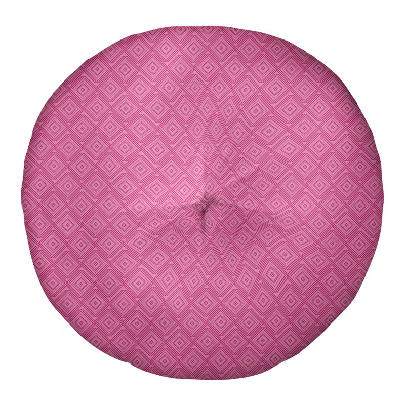 Coussin de sol Katelyn Elizabeth, 26 po x 26 po, Rose