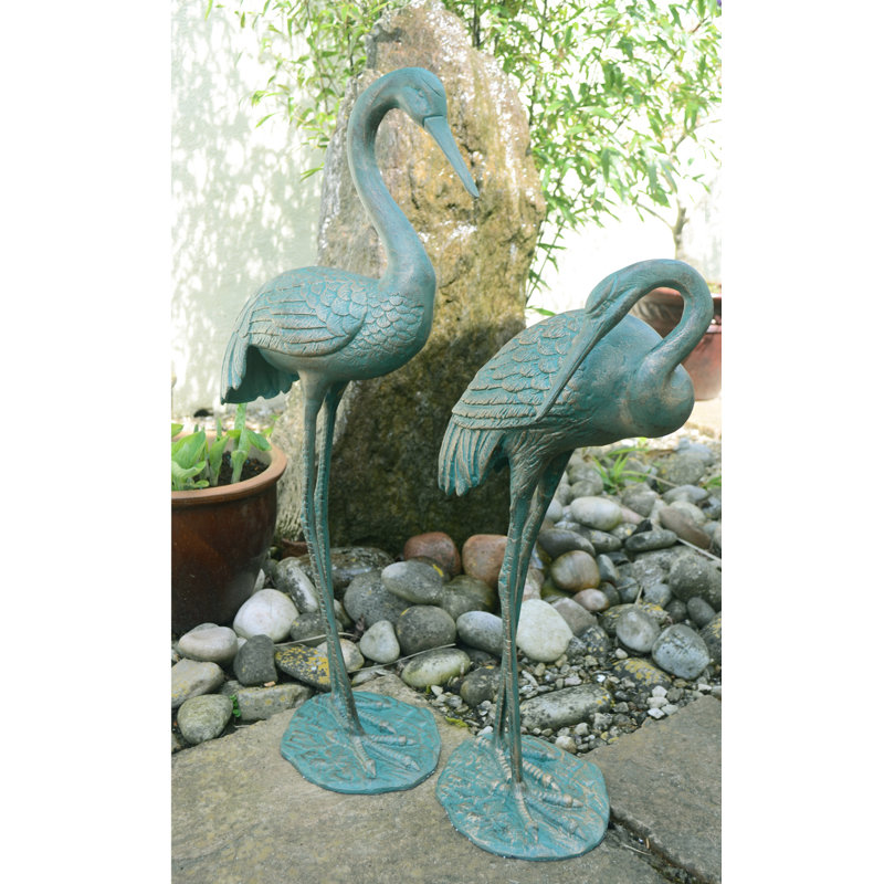 Mackey Animals Weather Resistant Metal Garden Statue