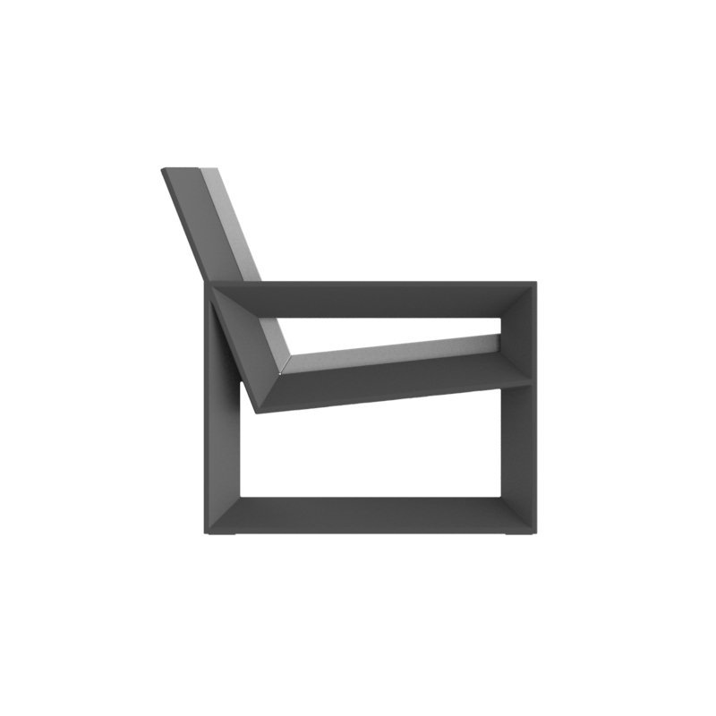 Frame - Resin Lounge Chair - Basic, Black