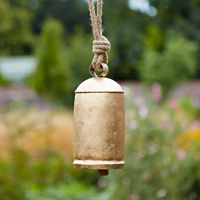 Kapani Large Gold Iron Cow Bell