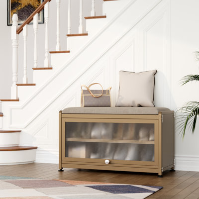 Banc de rangement pour 6 paires de chaussures