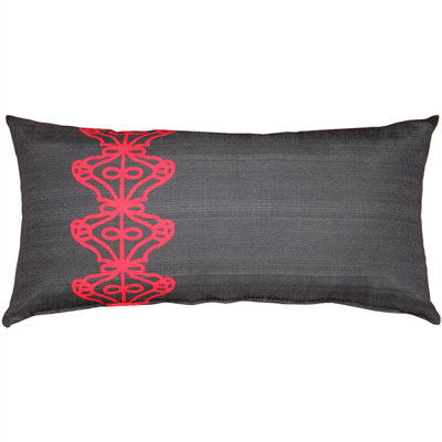 Scroll Rectangular Indoor/Outdoor Lumbar Pillow