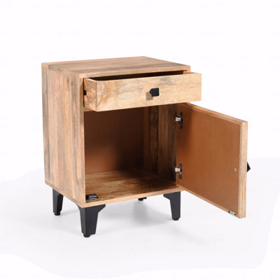 Solid Wood Nightstand