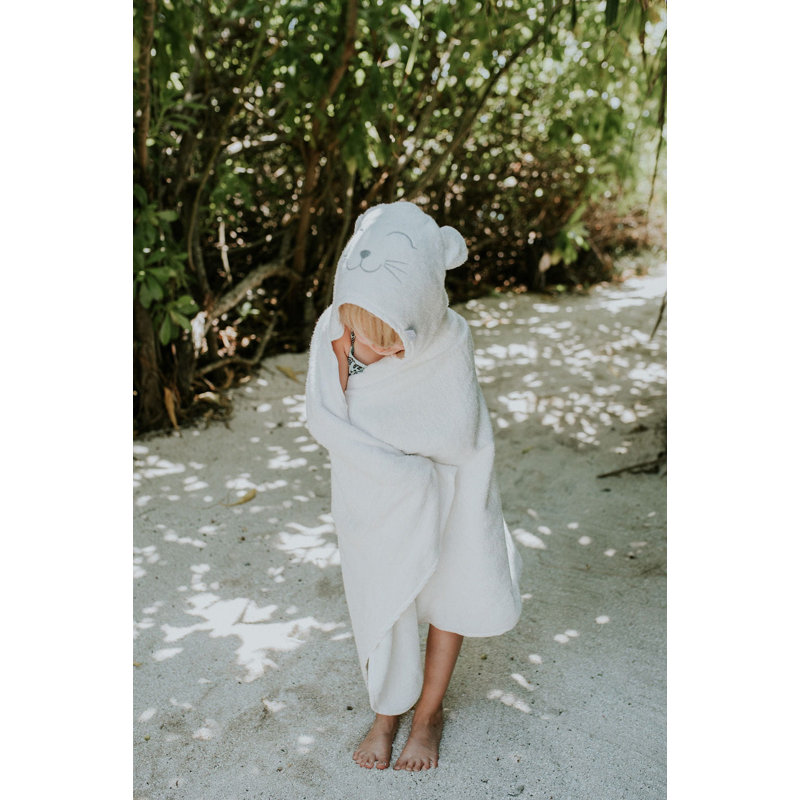 Lars Midweight Bath Towel, White