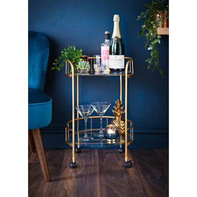 McCaskill Metal Bar Cart