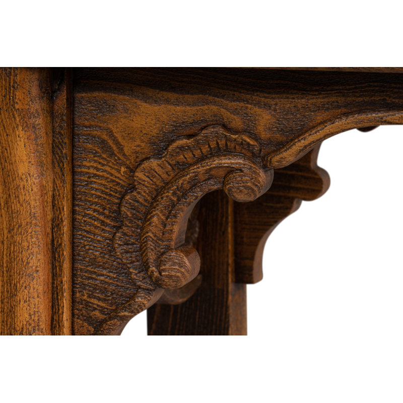 Console équestre en bois massif 76 po