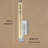 Marzario Stainless Steel LED Flush Mounted Sconce