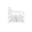 Beant Steel Daybed with Trundle Bed-1408408023-1349376953