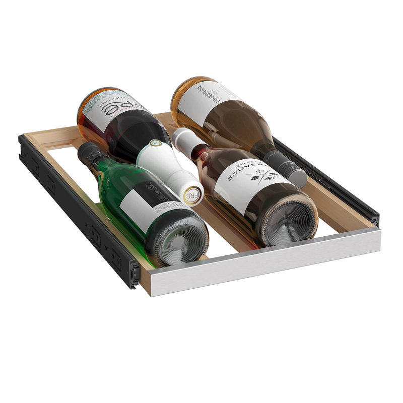 Avallon Four Zone 47.625'' 90 Bottle Wine Refrigerator with French Doors