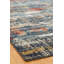 Tapis abstrait bleu / beige Holbeach-33165898