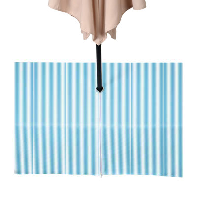 Pinstripe Water Repellent Tablecloth