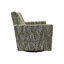 Kenya Upholstered Swivel Club Chair-1945209261