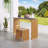 Versatile Dining Set with Tempered Glass Top for Various Rooms