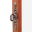 Armoire de coin avec finition en noyer