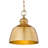 Holmes Bell-Shaped Steel 1-Light Pendant -1788093085